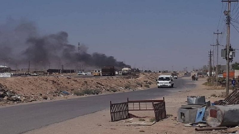 ته‌قینه‌وه‌ له‌ باره‌گایه‌كى حه‌شدى شه‌عبى روویدا